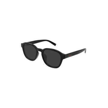 Ochelari de soare pantos cu logo - Negru