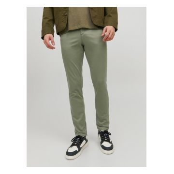 Pantaloni chino cu talie medie -