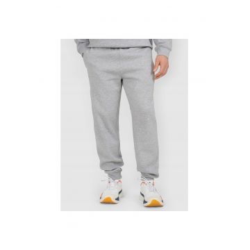 Pantaloni sport barbati -  din bumbac - gri