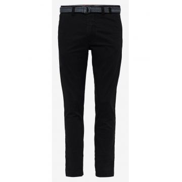 Pantaloni uni cu o curea