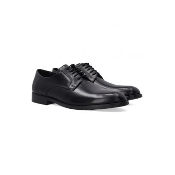 Pantofi derby cu varf rotunjit