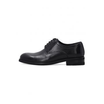 Pantofi Derby din piele cu sireturi