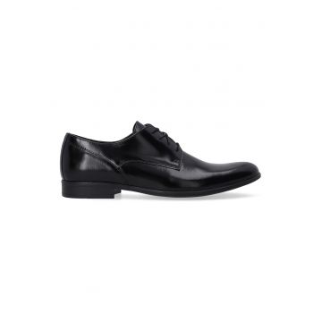 Pantofi derby din piele - Negru