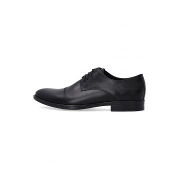 Pantofi din piele - Negru