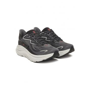 Pantofi sport  Clifton 10 - gri - textil - pentru alergare