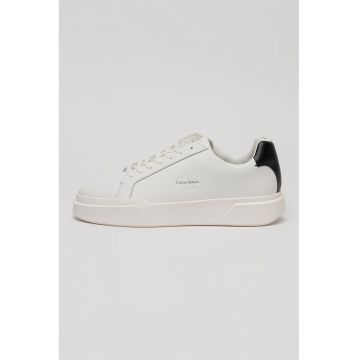Pantofi sport low-cut de piele cu logo
