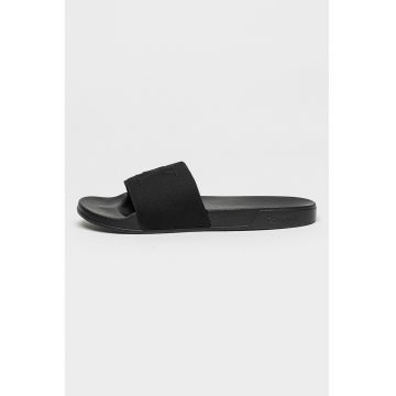 Papuci cu logo Essential - Negru stins