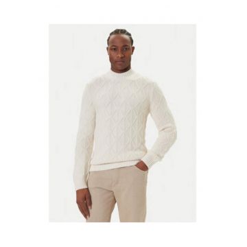 Pulover barbati - Joop Jeans - crem - bumbac - maneca lunga -