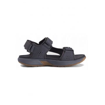 Sandale normcore cu detalii perforate