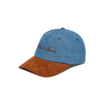 Sapca  albastru textil unisex