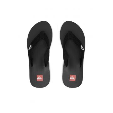 Slapi barbati  piele ecologica - Negru