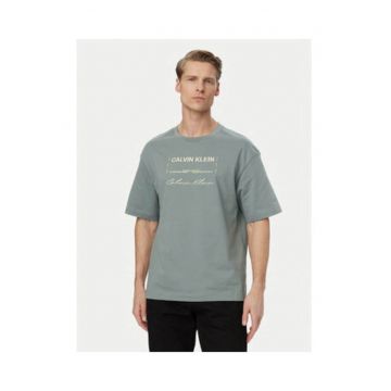 Tricou cu imprimeu frontal - din bumbac