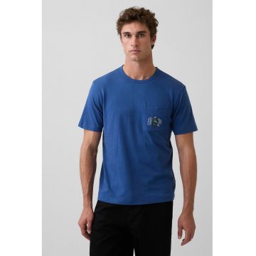 Tricou cu logo Brannan Bear - Albastru
