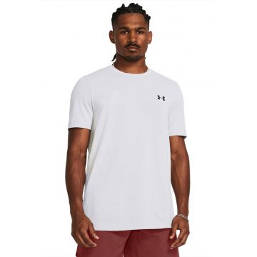 Tricou fara cusaturi pentru fitness Vanish - Alb/Negru
