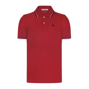 Tricou polo din material pique