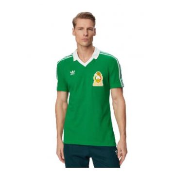 Tricou sport barbati -  verde - bumbac - poliester reciclat