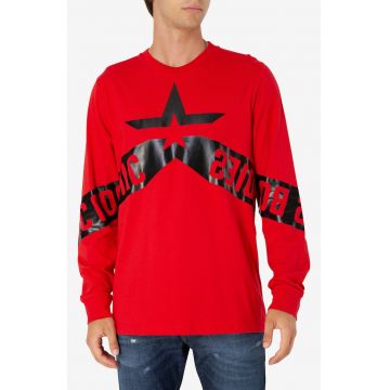 Bluza cu imprimeu T-Just-Ls-Star