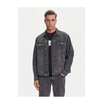 Geaca de barbati  gri - denim