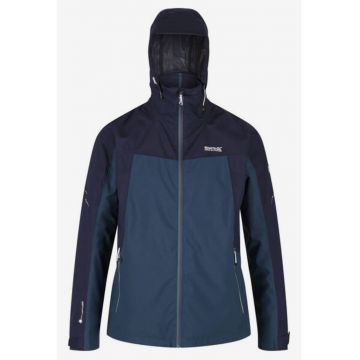 Geaca regular fit cu guler si gluga -