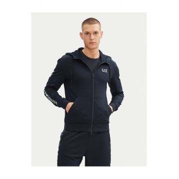 Hanorac barbati -  bumbac - fermoar - bleumarin -