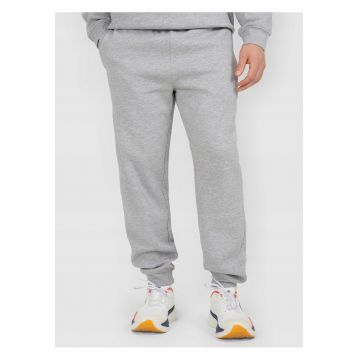Pantaloni barbati -  jogger - bumbac - gri -