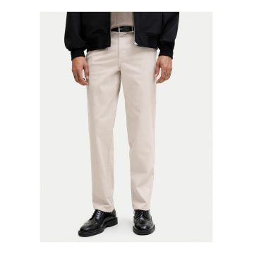 Pantaloni Chino Barbati -  Bej - Bumbac organic - Regular fit - Bej
