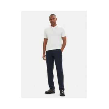 Pantaloni Chino Barbati -  Bleumarin - Regular fit - Poliester/Viscoza - Negru/Albastru