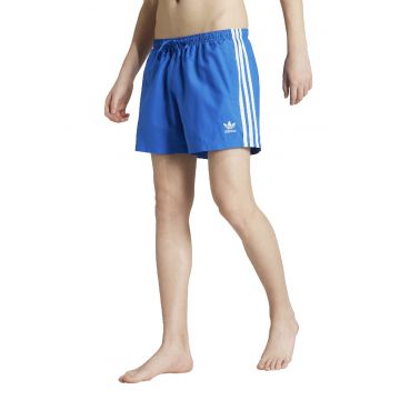 Pantaloni scurti cu snur - pentru inot Adicolor - Alb/Albastru royal
