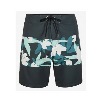 Pantaloni scurti de baie cu imprimeu floral -