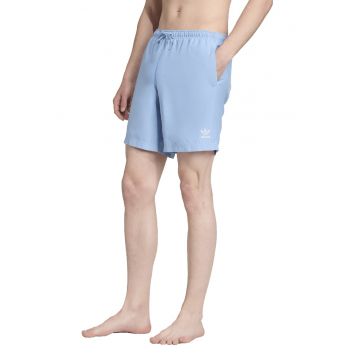 Pantaloni scurti de baie cu snur Adicolor - Albastru pastel