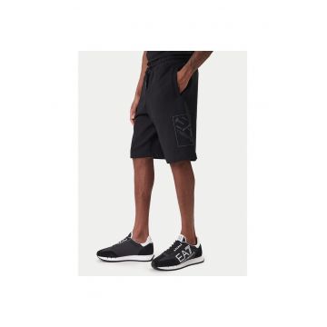 Pantaloni sport barbati -  bumbac - negru -