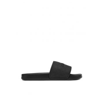 Papuci  negru - sintetic -