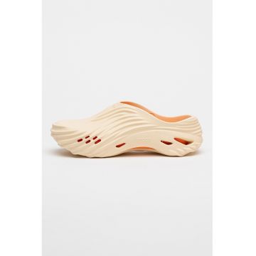 Saboti unisex cu varf rotund Echo - Bej/Crem
