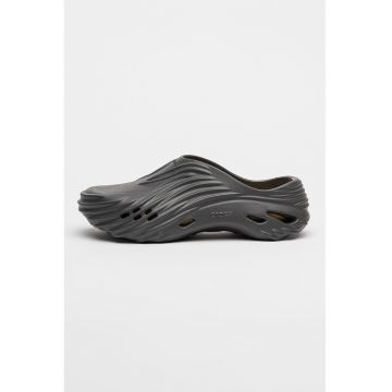Saboti unisex cu varf rotund Echo - Gri inchis