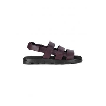 Sandale barbati -  590559 - Piele naturala - Visiniu - Visiniu