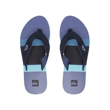 Slapi Barbati  bleumarin - piele ecologica - material interior sintetic -