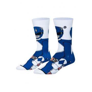 Sosete lungi cu print Blue Ranger