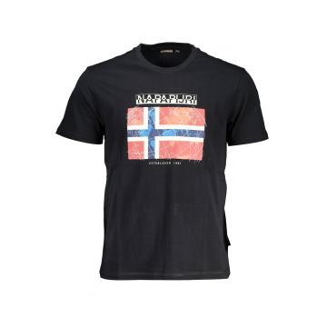 Tricou barbati -  100% Bumbac - Negru - XL INTL - NP0A4H22S-GUIRO