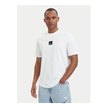 Tricou barbati -  alb - bumbac - croiala regular fit -