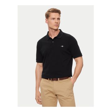 Tricou barbati -  negru - bumbac - maneca scurta -