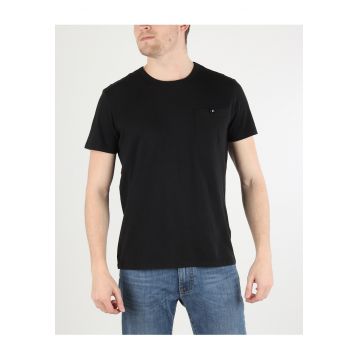 Tricou din bumbac cu imprimeu grafic pe spate -
