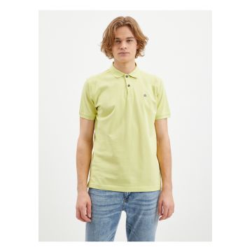 Tricou polo din bumbac cu logo discret
