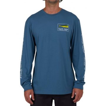 Bluza din bumbac cu imprimeu pe piept si pe partea din spate