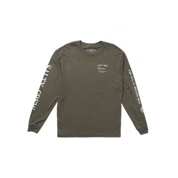 Bluza din bumbac imprimeu pe maneci - piept si partea din spate