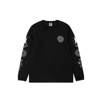 Bluza din bumbac organic cu imprimeu