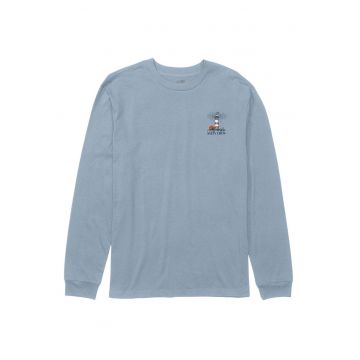 Bluza din bumbac pieptanat cu imprimeu pe partea din spate