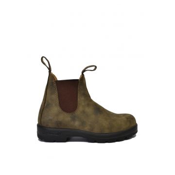 Ghete barbati -  585 - Piele Naturala - Maro -