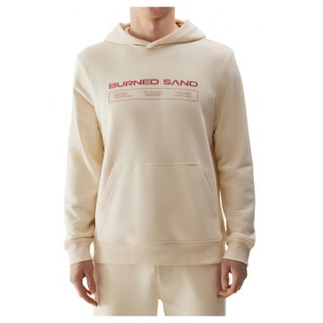 Hanorac pentru barbati 4F 4FWSS24TSWSM1012 - bumbac/poliester - crem