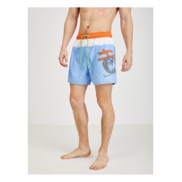 Pantaloni scurti cu imprimeu grafic