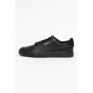 Pantofi sport de piele ecologica Shuffle - Negru